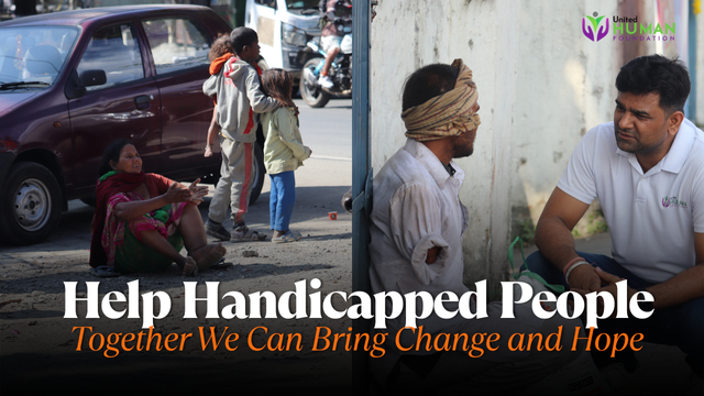 Help Handicapped People | Together We Can Bring Change and Hope